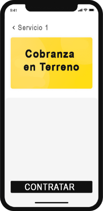 Cobranza en terreno